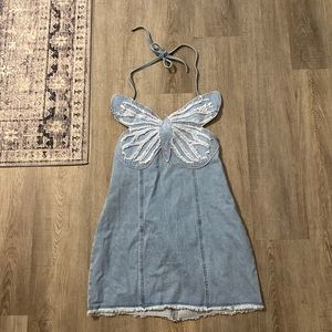Brand new jean butterfly dress 🦋
